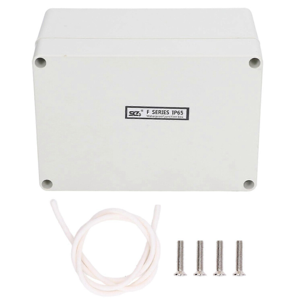(As Show, One Size) Power Junction Box Abs Plastic Electrical Project Case For Outdoor Wiring 160X110x90mm Ip65 6909775550168