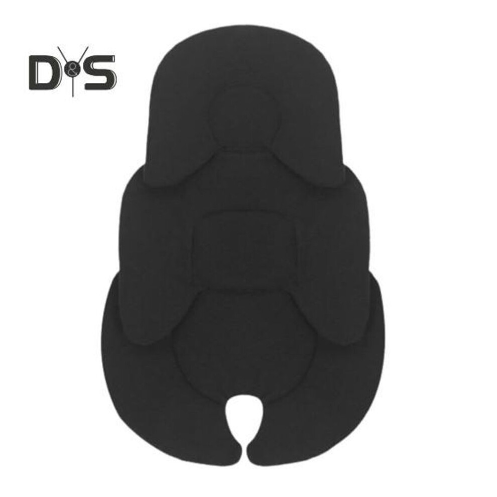 (black) Baby Stroller Seat Pad Soft Baby Cart Liner Infant Stroller Safety Chair Protective Pad For Newborns Toddlers Car Seat Stroller