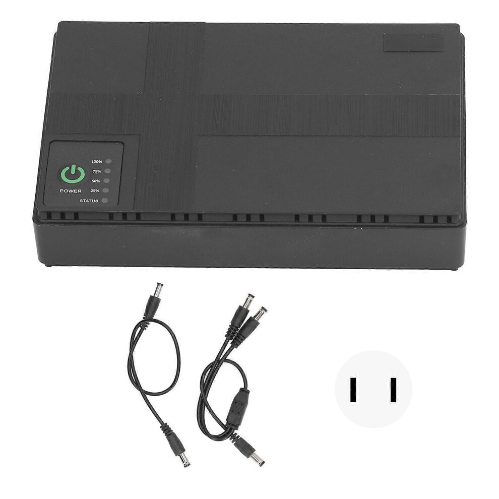 (As Show, One Size) Uninterruptible Power Supply Mini Ups 5V 9V 12V Output 85Â265V Input For Camera Router Us Plug 6909775618202