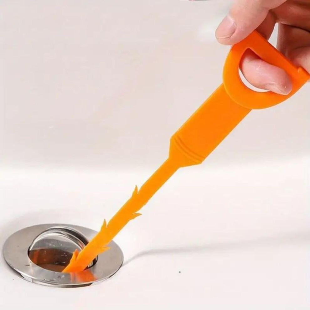 Hair Drain Clog Remover, Sewer Hair Catcher, Pipe Dredging Tool, Drain Hair Remover Tool For Sewer, Kitchen Sink, Bathroom Tub