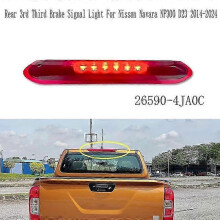 (As show, One size) 26590-4JA0C High Level LED Rear 3rd Third Brake Mount Signal Light compatible with NP300 D23 2014-2024