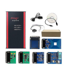 (As show, One size) Iprog+ Programmer Support IMMO + Mileage Correction Till the Year 2019 Carprog Full