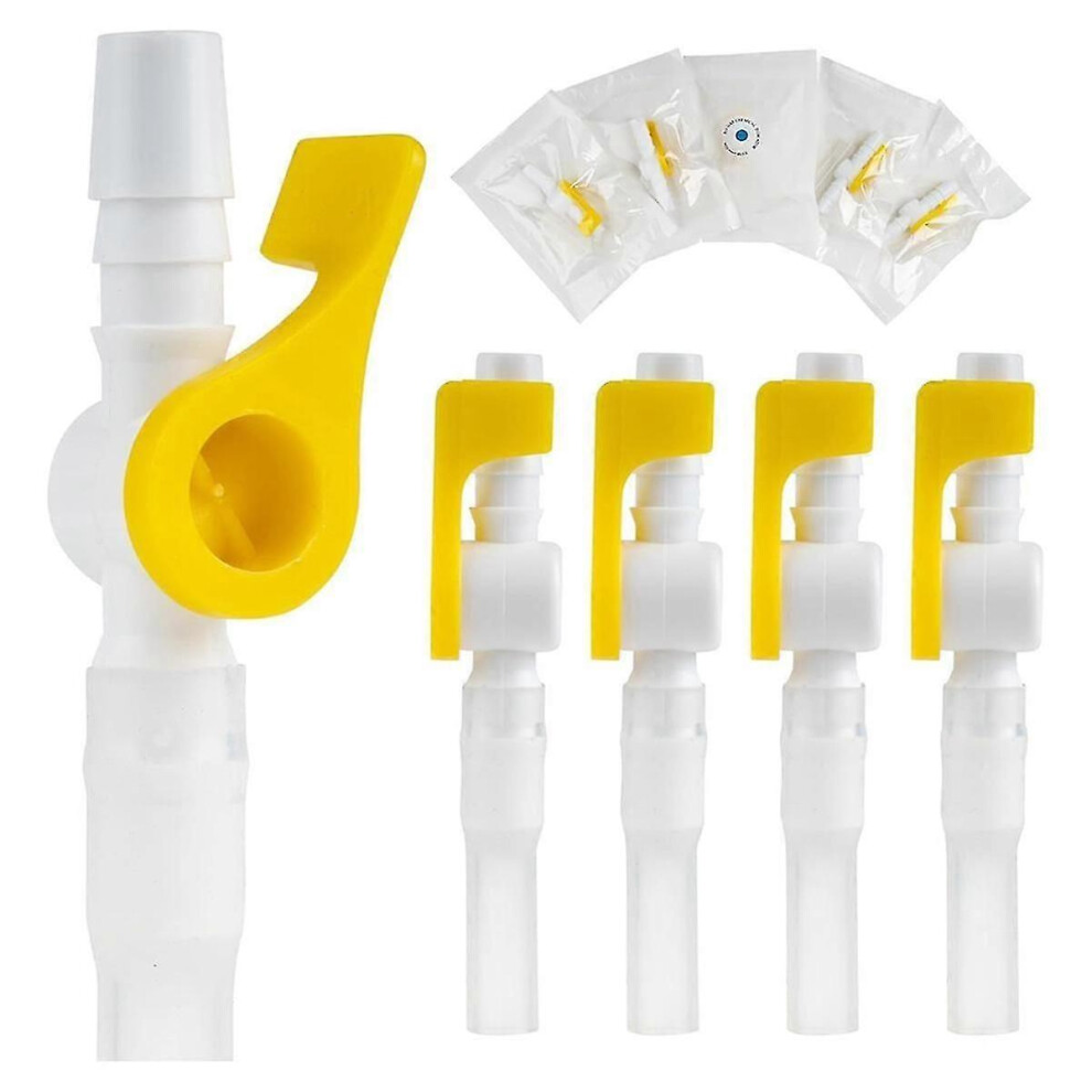 Kikidex (As Show, One Size) Comcompatible Witht Flow Catheter Valves - Sterile,Easy To Use Lever Tap,Smooth Edges, And Tubing Compatible With Optimal U