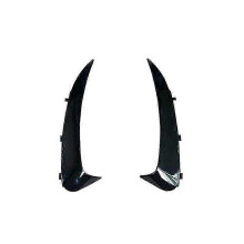 (As show, One size) Rear Bumper Canard Flaps Spoiler Cover Trim Accessories compatible with C Class W205 2015-2021 Coupe