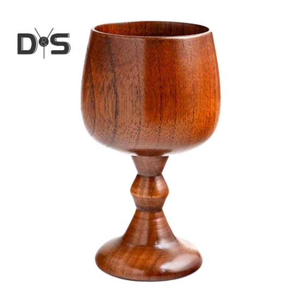 (as the picture, A) Wooden Water Cup Teacups Coffee Mug Vintage Drinking Cup for Tea Wine Handcrafted Natural Wood Drinkware Gifts for Tea Lovers