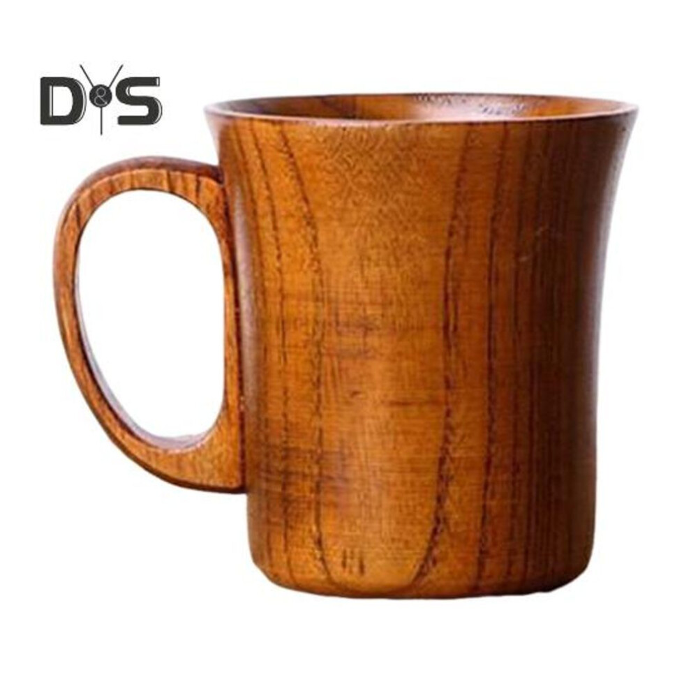 (as the picture, G) Wooden Water Cup Teacups Coffee Mug Vintage Drinking Cup for Tea Wine Handcrafted Natural Wood Drinkware Gifts for Tea Lovers