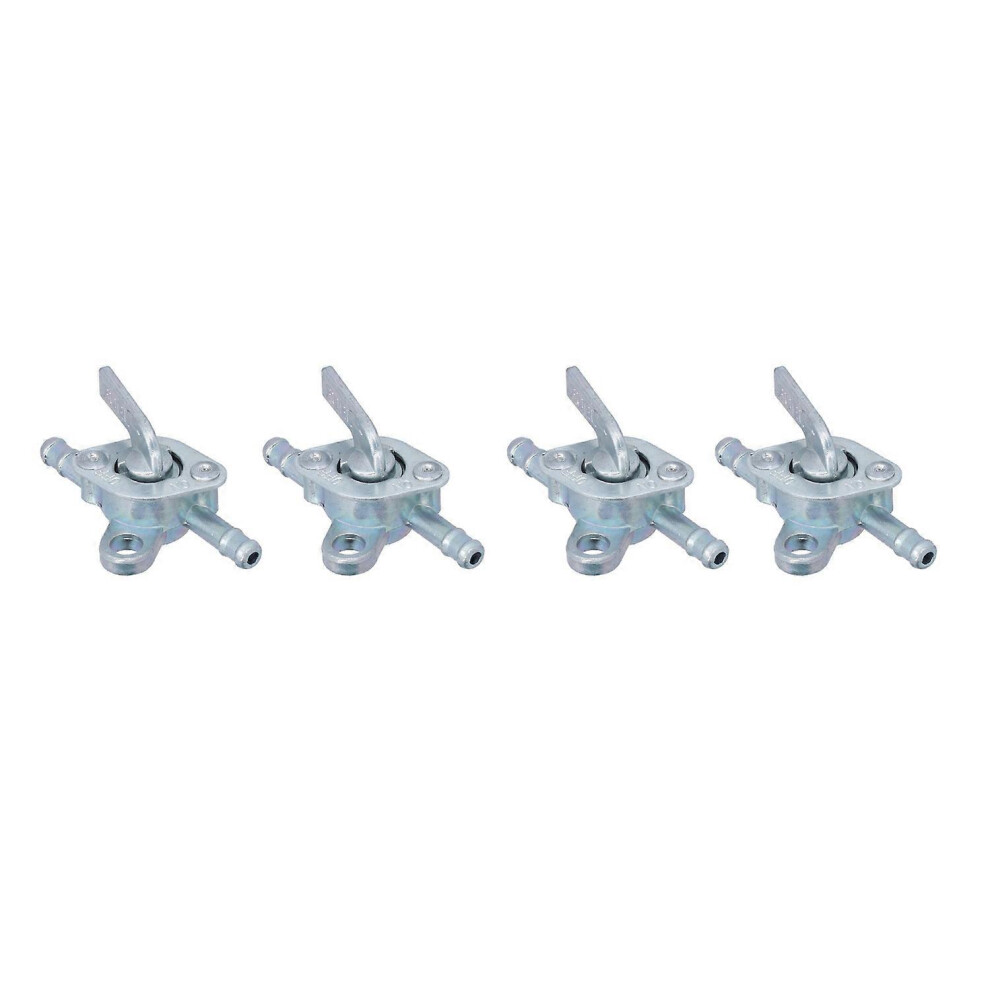(As Show, One Size) Fuel Tank Tap Valve Convenient Installation Sturdy Durable Stainless Steel Fuel On Off Valve Switch 6909775606254