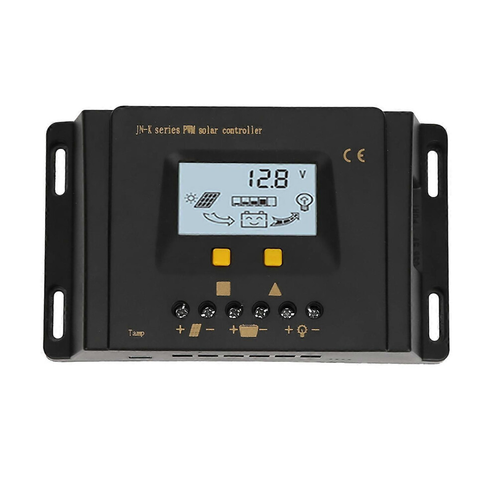 (As Show, One Size) Jnk 48V Solar Charge Controller Pwm Battery Charger Regulator(20A ) 6909775590720