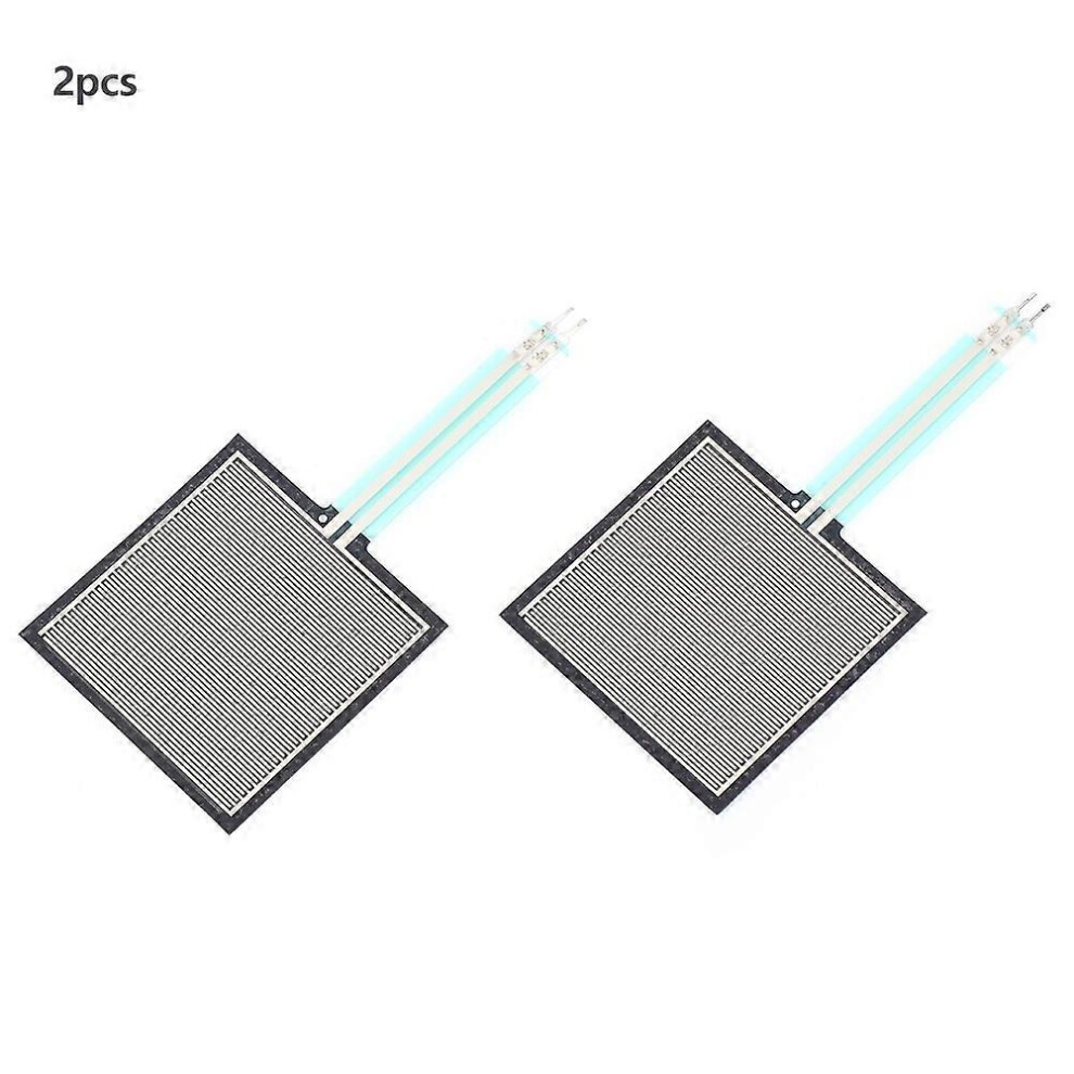 (As Show, One Size) 2Pcs Flexible Film Pressure Sensor Force Sensitive Resistor 20G-10Kg Rp-S40 Lt 6909775653135