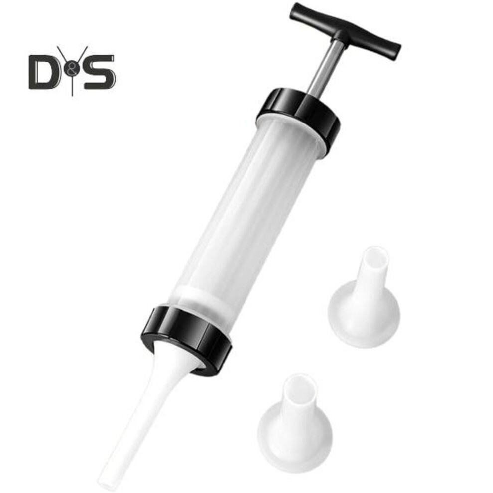 1 Set Lightweight Sausage Stuffer Machines Portable Effective Homemade Sausage Syringe Tools