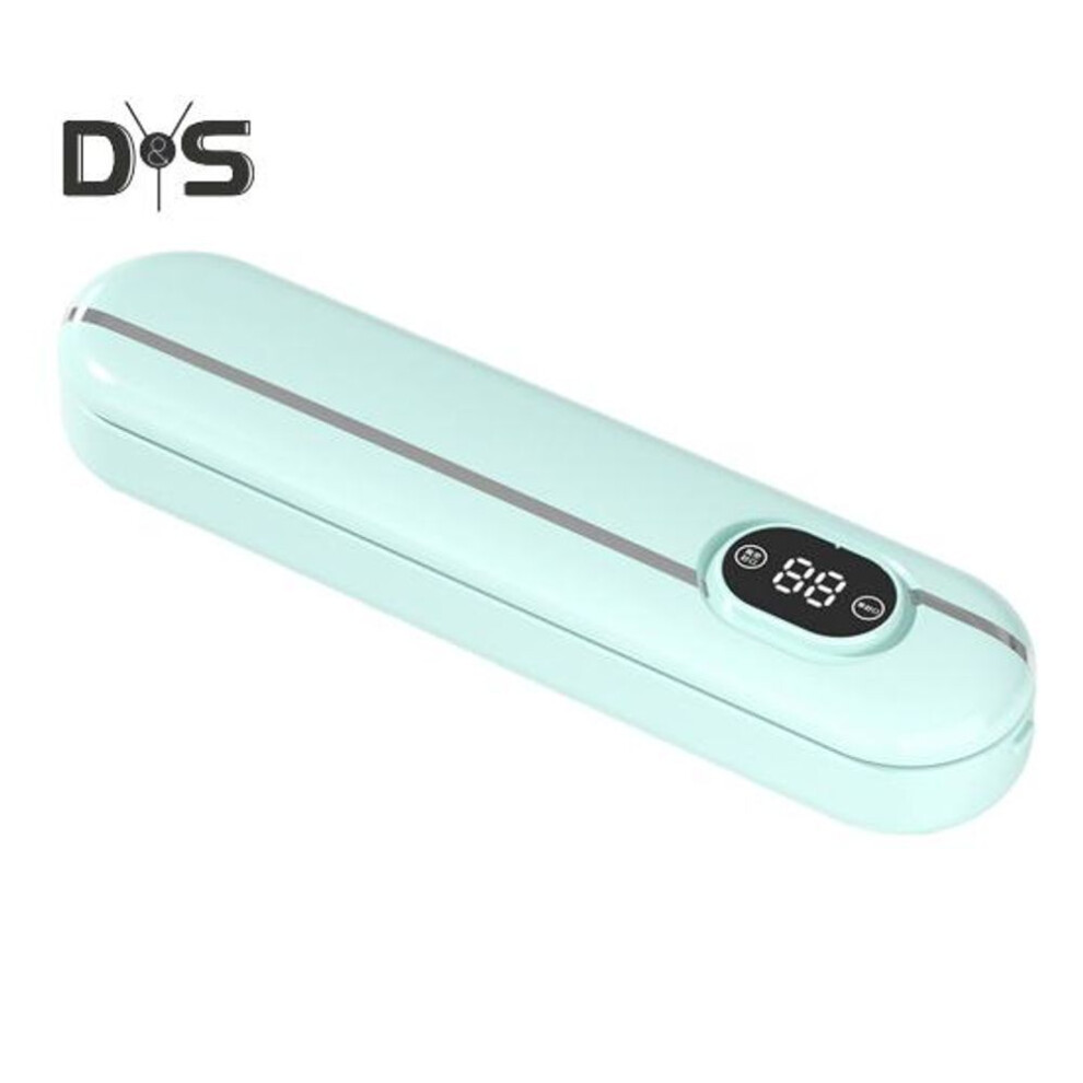 (green, EU) Vacuum Sealing Machine With Digital Display Timer Function 2 Sealing Modes Eu Plug Automatic Vacuum Sealer Kitchen Supplies