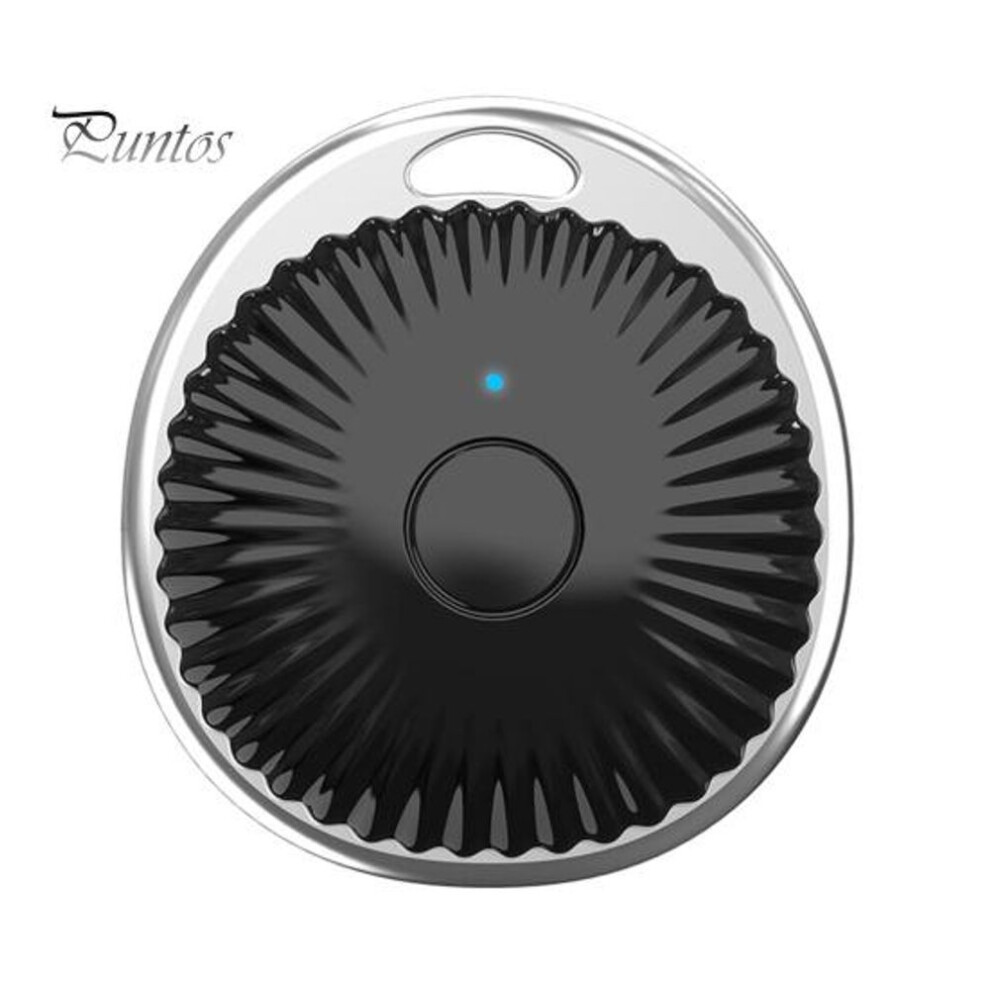 (black) Anti Lost Reminder Bluetooth-compatible GPS Tracker Locator Real-Time Tracking Global Positioning Smart GPS Tracker Key Finder