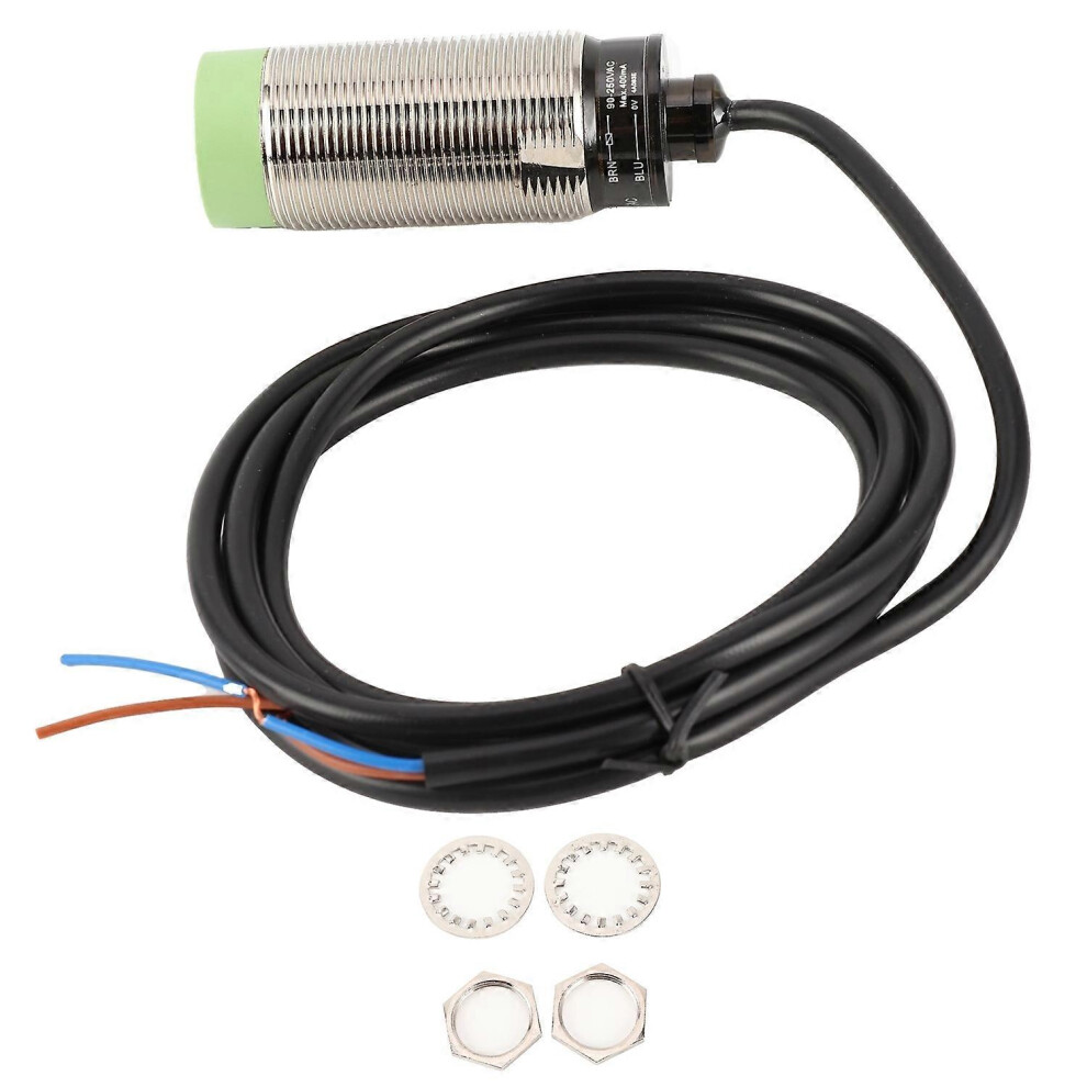 (As Show, One Size) Berm Proximity Switch 2ÂWire Cylindrical Head Detection Sensor Controller 90Â250Vacprl30-15Ac 6909775590621