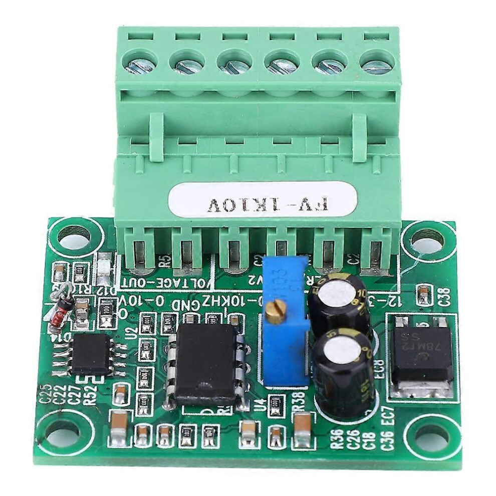 (As Show, One Size) Fv-1Khz10v Frequency Voltage Converter Module 0~1Khz To 0~10V Digital To Analog Signal Module 6909775605134