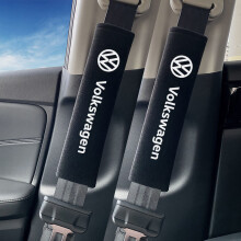 1Pair Car Seat Belt Pads Shoulder Sheath Cotton For Volkswagen