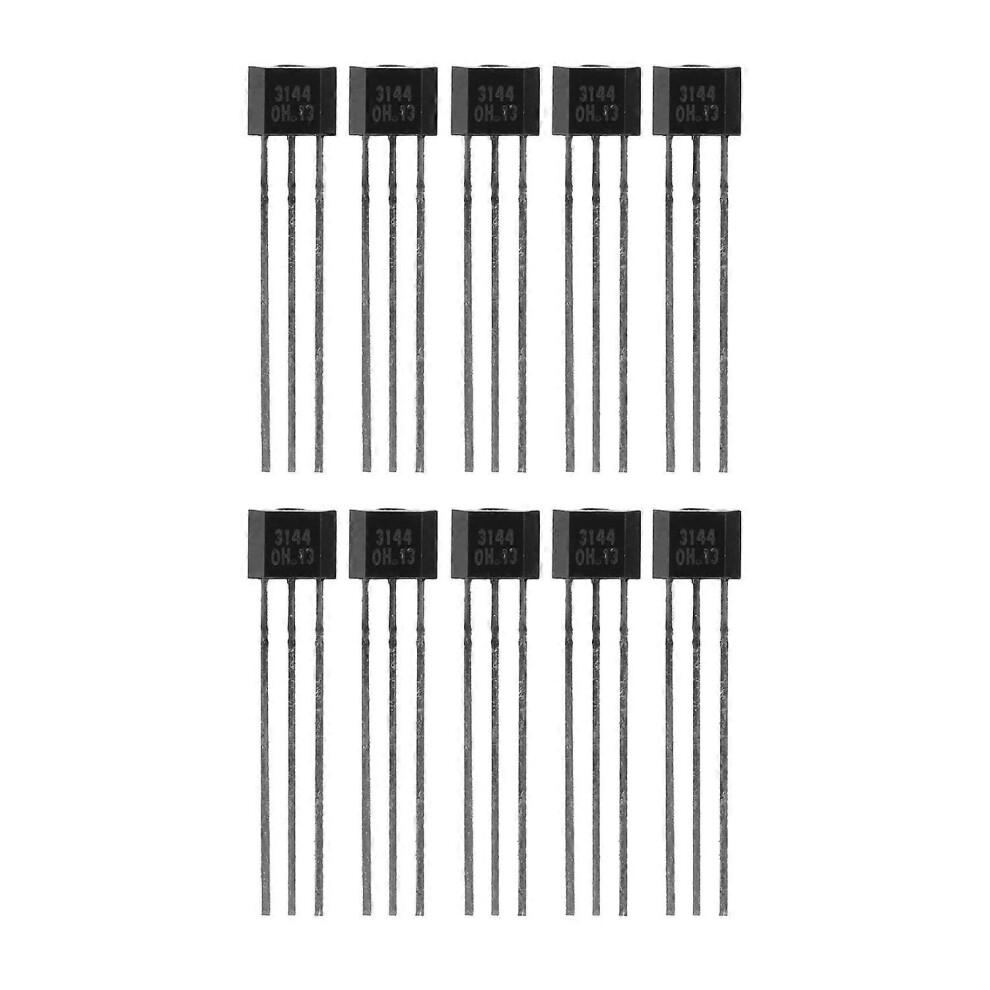 (As Show, One Size) 10Pcs/Lot A3144 3144E Oh3144e Hall Effect Sensor Switches To-92Ua 3Pin Sip 6909775589137