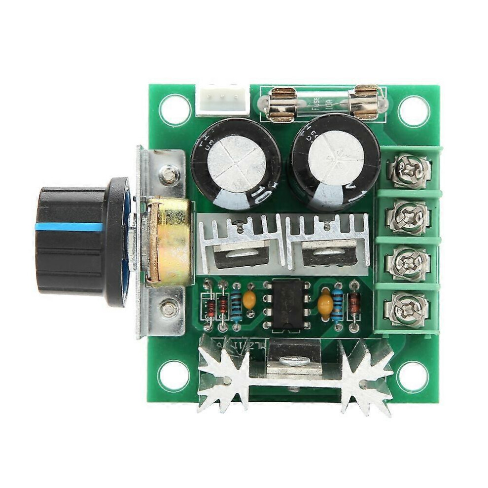 (As Show, One Size) 12V-40V 10A Pwm Dc Motor Governor Stepless Variable Speed Control Switch Module 6909775616529