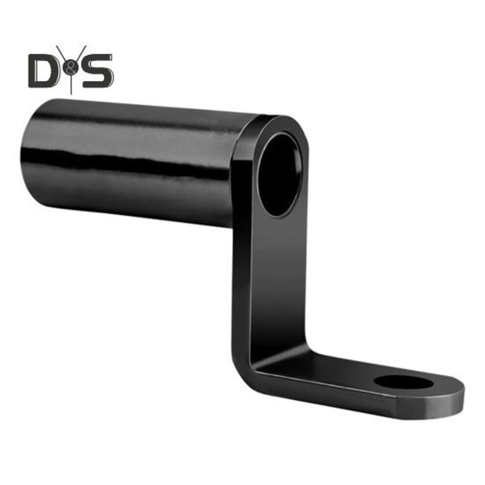 Bicycle Phone Adapter Holder Heavy Duty Aluminum Alloy Rearview Mirror Bike Computer Light Bell Mount Extension Conversion Base Bike Accessories