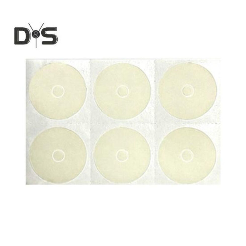 (as the picture, Perforated) 6pcs/sheet Bicycle Tire Repair Patch Glue-free Universal Mtb Mountain Road Bike Inner Tube Puncture Repair Adhesive Patch Bike Accessories