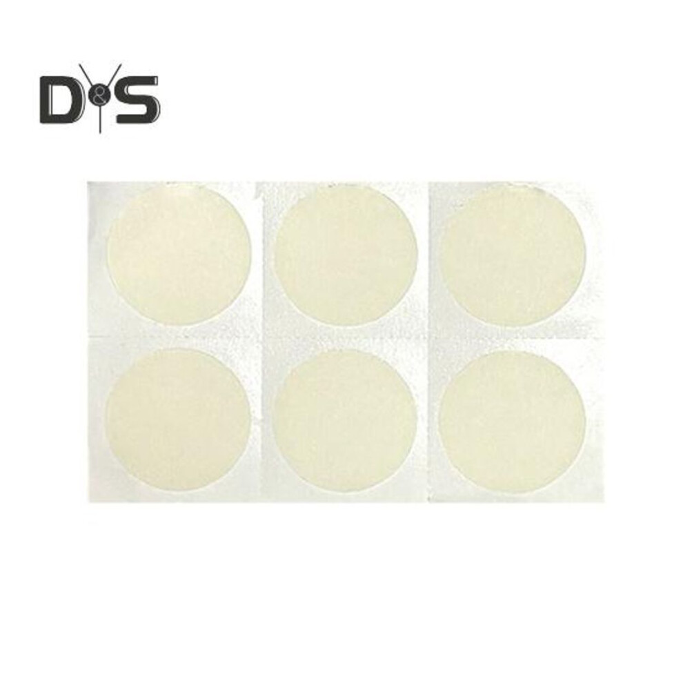 (as the picture, Round) 6pcs/sheet Bicycle Tire Repair Patch Glue-free Universal Mtb Mountain Road Bike Inner Tube Puncture Repair Adhesive Patch Bike Accessories