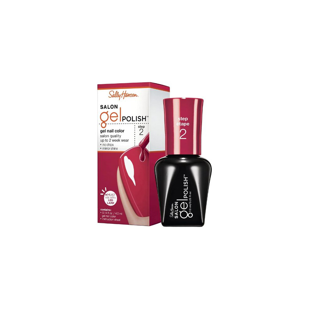 Photos - Nail Polish Sally Hansen Salon Pro Gel 220 Red My Lips 7ml