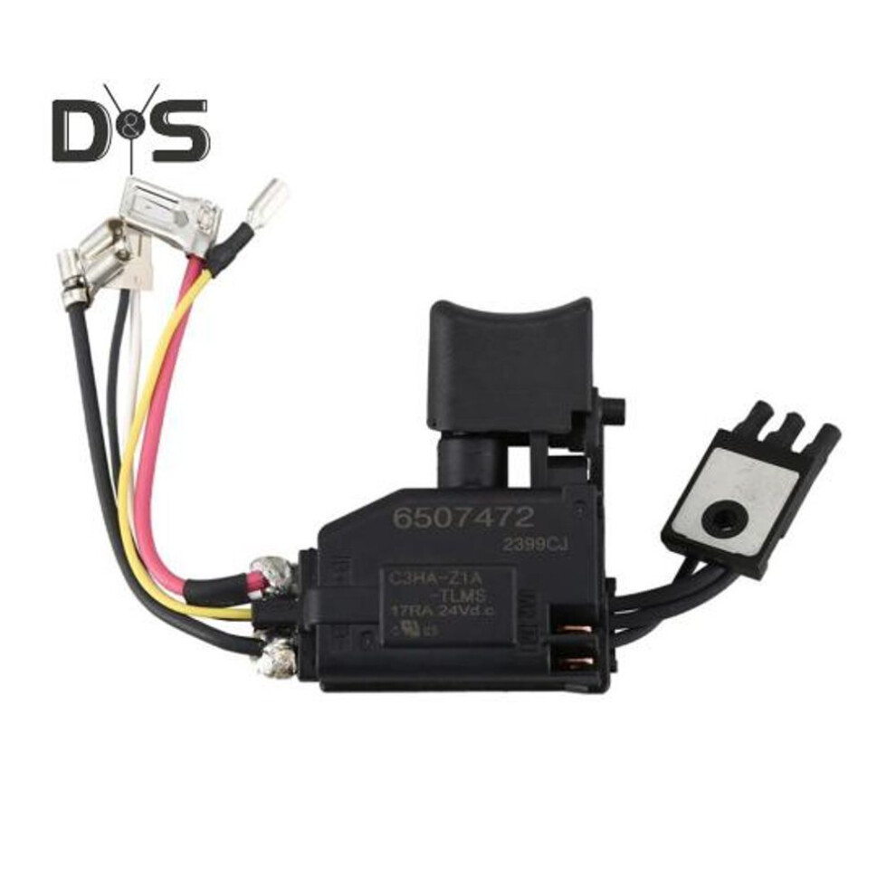 Switch Replacement Parts Plug-and-play Installation High-precision Contacts Switch For Makita 650731-7 6506379 Ddf456z Bhp446z Bdf456z Bdf456 Rfe