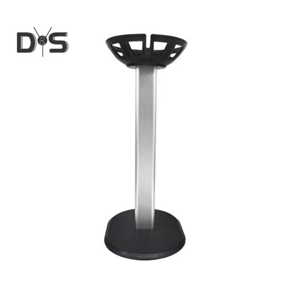 (silver) Desktop Speaker Stand Strong Load-bearing Non-slip Design High Stability Table Top Speaker Bracket For Homepod Mini