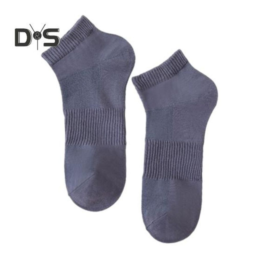 (dark gray) No Show Socks for Men Low Cut Casual Short Ankle Socks Breathable Sweat-Absorbent Cotton Boat Socks for Spring Summer