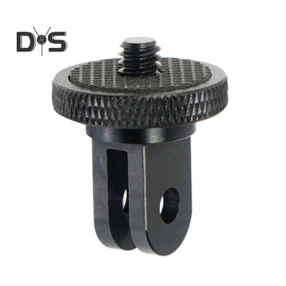 Action Camera Tripod Mount for Insta360 for GOPRO 1/4-inch Screw CNC Aluminum Alloy Mini Tripod Adapter Sports Camera Accessories