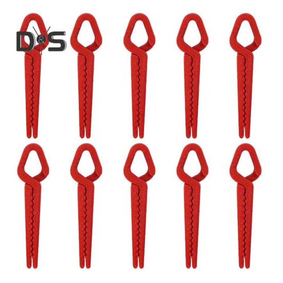 (as the picture, 10pcs) 1/10pcs Nail Polish Finger Protector Clip Reusable Women Diy Acrylic Gel Nail Extension Protective Clip Manicure Tools Nail Art Accessories