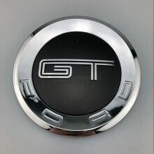 (Silver&Black) *UK STOCK* 5.9 INCH 3D Rear Trunk GT Emblem Chrome for Mustang 5.0 Tail Badge