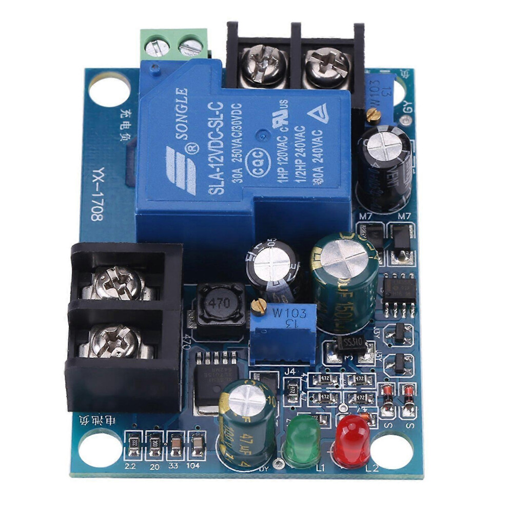(As Show, One Size) 30A Automatic Battery Charger Charging Controller Protection Module 12V 6909775575789