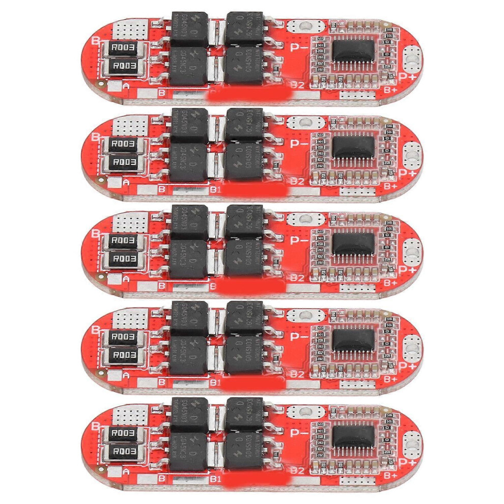 (As Show, One Size) Lithium Battery Protection Board 4S 20A Large Current Ternary Lithium Battery Charge Discharge Prote 6909775613795