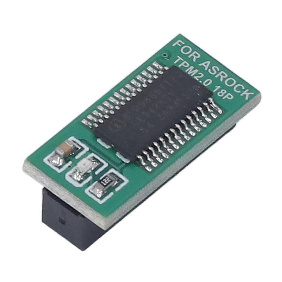 (As Show, One Size) Tpm 2.0 Security Module 18 Pin Discrete Encryption Processor High Security Tpm 2.0 Module For Window 6909775597750