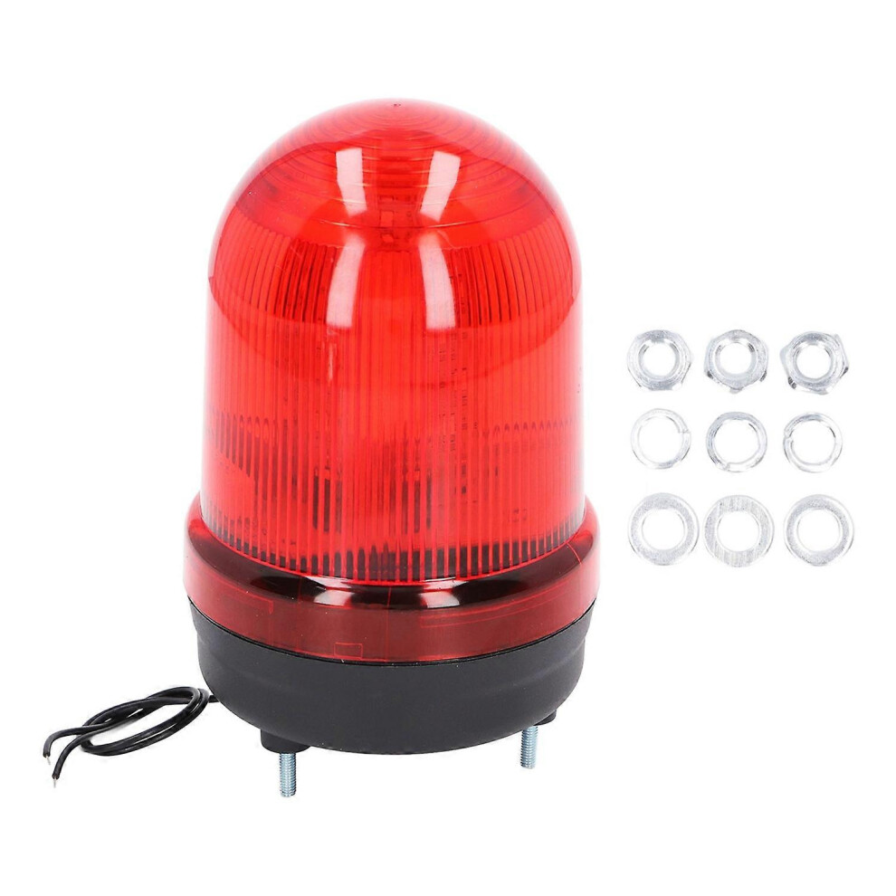 (As Show, One Size) Industrial Led Rotating Strobe Mini Modes Adjustable Mute Emergency For Garages Workshops 24V Light 6909775616062