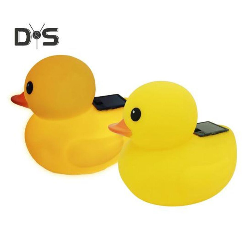 (as the picture, 2pcs) 1 Pc/2 Pcs Solar Duck Pool Lights Solar Powered Floating Pool Lights Waterproof Lighted Ducks For Nighttime Poolside Party Water Feature Decor
