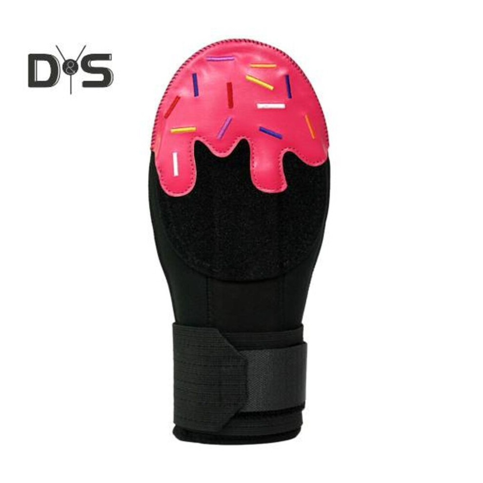 Baseball Sliding Mitt for Left And Right Hand Adjustable Wrist Compression Strap Full Hand Thumb Protection Baseball Sliding Glove Sports Protective