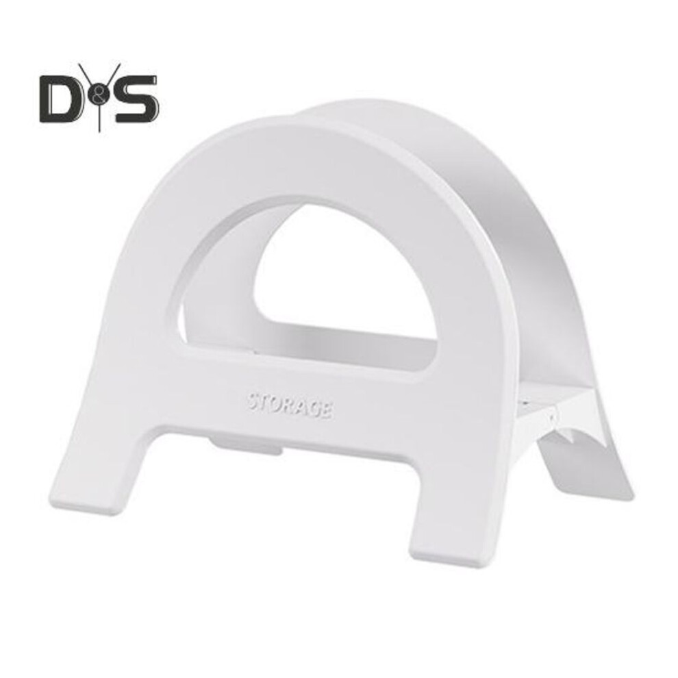 (white) Adjustable Cutting Board Holder Pot Lid Stand Auto Width Adjustment Multi-purpose Countertop Cutting Board Holder Rack