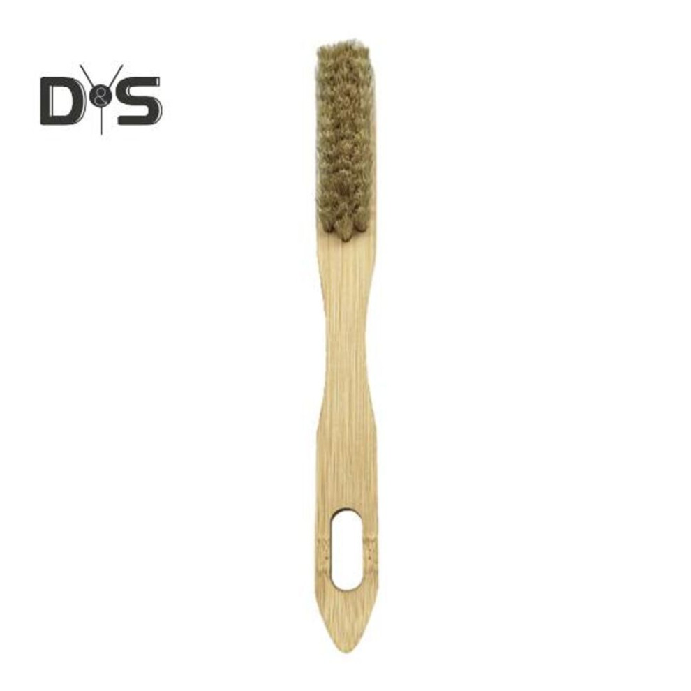 (as the picture, J) Wooden Rock Climbing Brush Ergonomic Handle Thick Boar Bristles Portable Indoor Outdoor Climbing Bouldering Brush Cleaning Tool