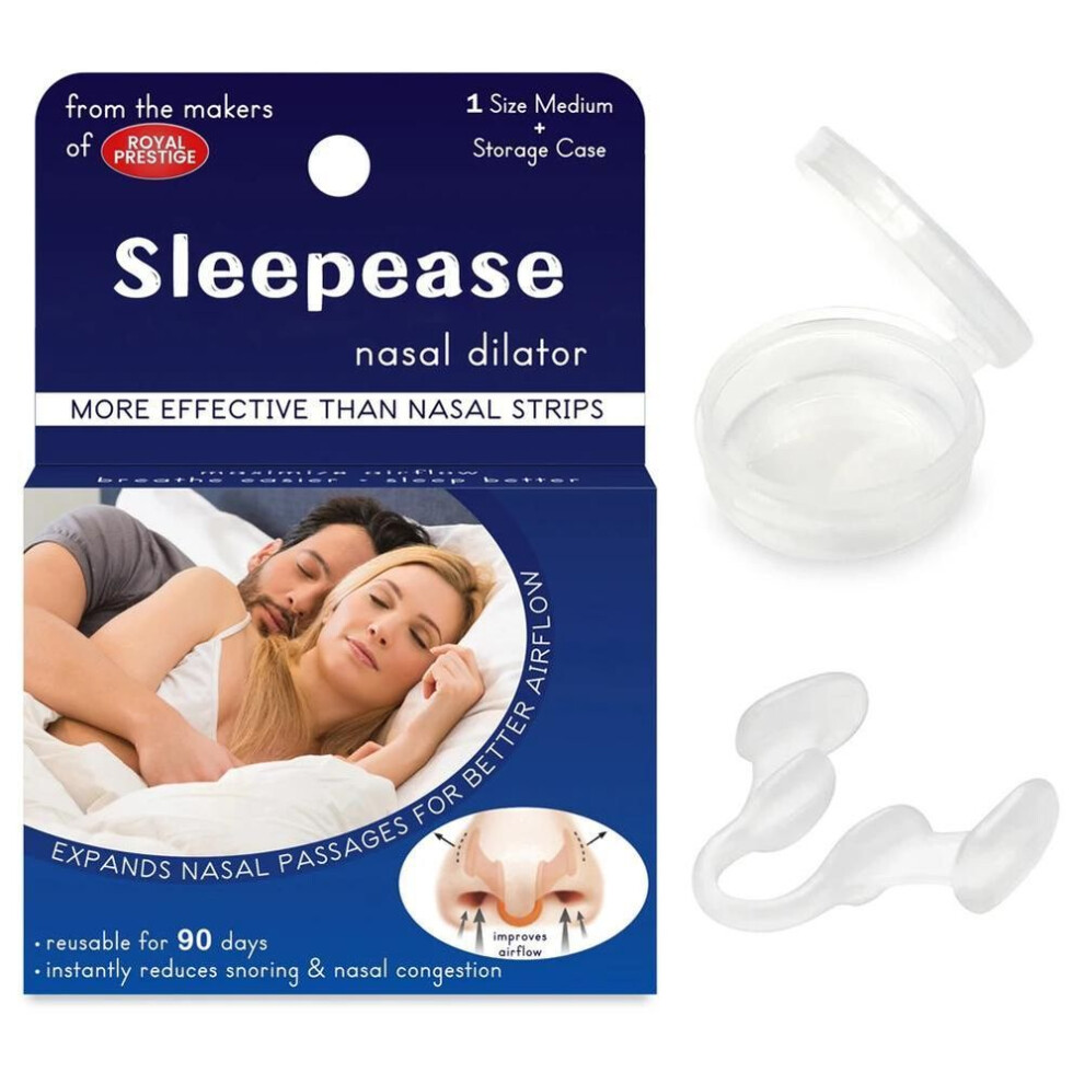(transparent) Silicone Nose Clip 1 Pc, Anti-snoring Nasal Dilator, Stop Snore Aid, Easy Breathe, Improve Sleeping, Rhinitis
