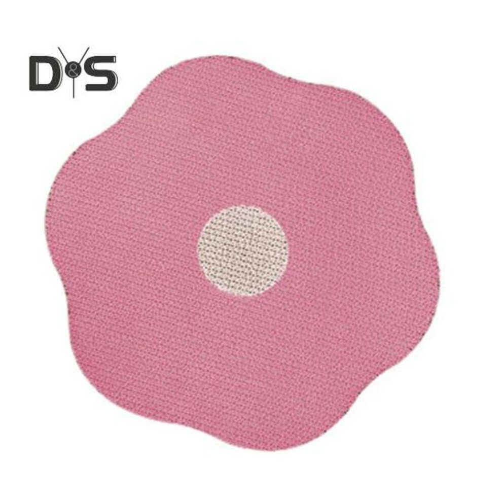 (pink) Self-Adhesive Cat Scratch Pad Wall Floor Mounted Cat Scratching Board Flower Shape Cat Scratcher for Couch Carpets Doors Furniture Protection