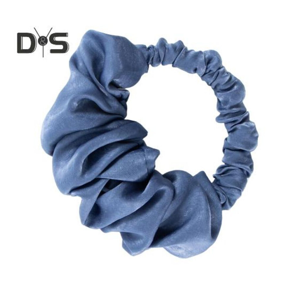 (blue) No Heat Hair Curler Women Overnight Sleeping Hair Curling Scrunchie Soft Hair Roller Strap Long Medium Hair Curls Styling Tool