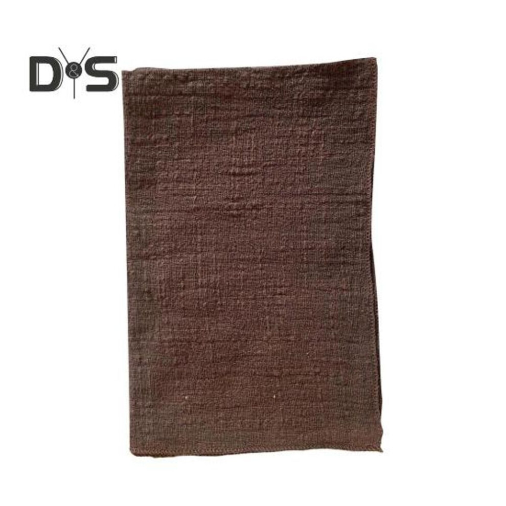 (coffee) Boho Gauze Napkins Washable Cotton Gauze Napkins Rustic Style Solid Color Napkins for Baby Shower Wedding Tea Party Decoration