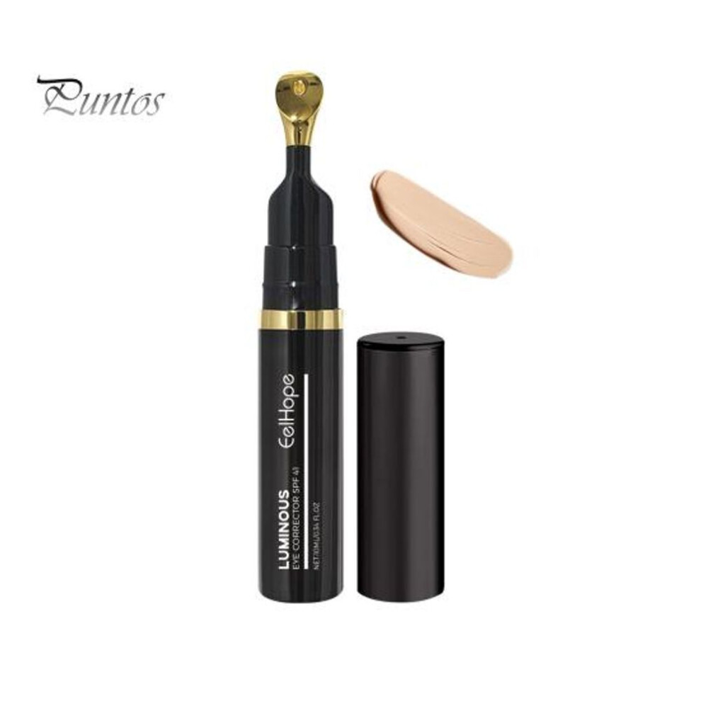 (natural) 10ML Dark Circles Concealer SPF 41 Eye Color Corrector Long Lasting Natural Anti-Aging Tinted Eye Cream Lightweight Hydrating Eye Serum