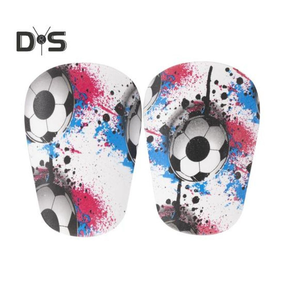 (as the picture, S) 1 Pair Football Shin Pads Shock Absorption Mini Shin Guards Lightweight Protective Shin Guards For Soccer Training Games Gift For Football Enthusiasts
