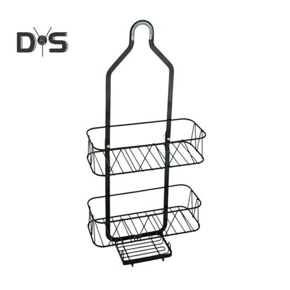 Shower Caddy Bathroom Hanging Shelf Large Capacity Strong Load-bearing Easy Installation Shower Hanger with 3 Baskets