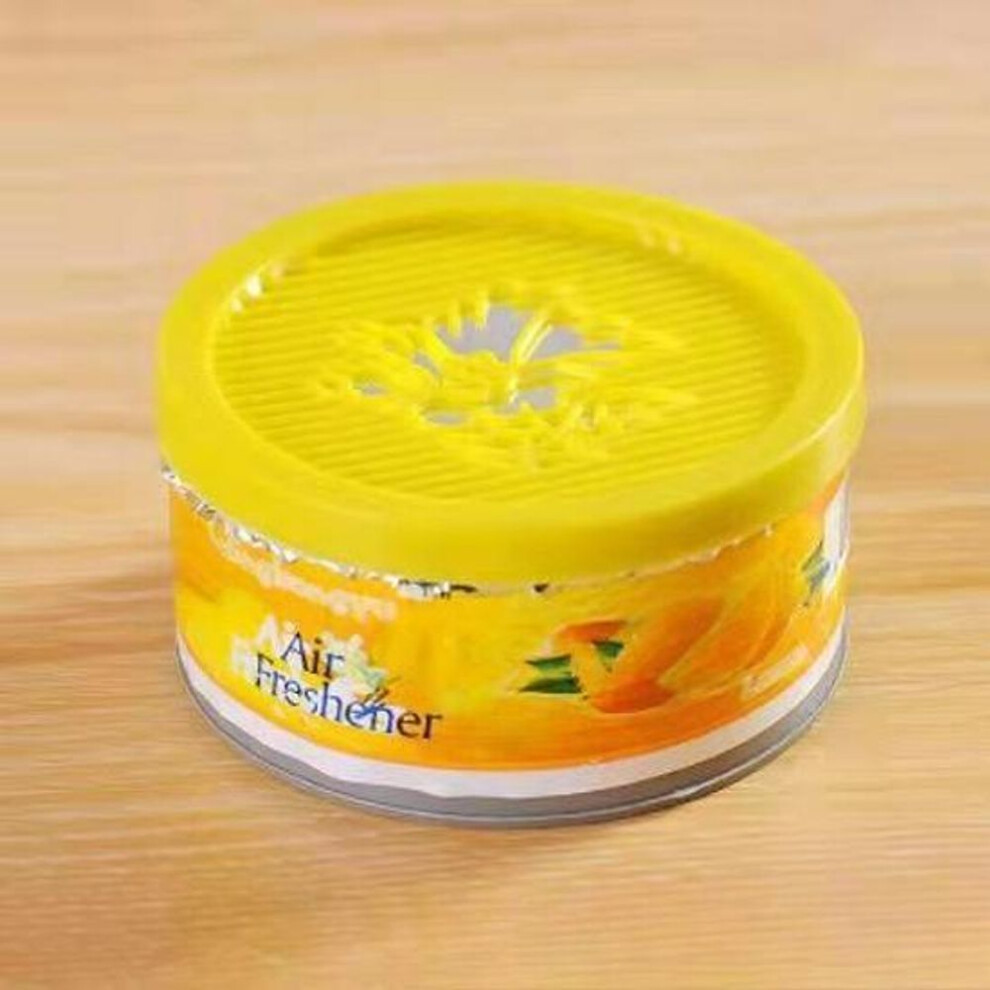 (as the picture, lemon) Indoor Toilet Aromatic Solid Air Freshener for Household Deodorant