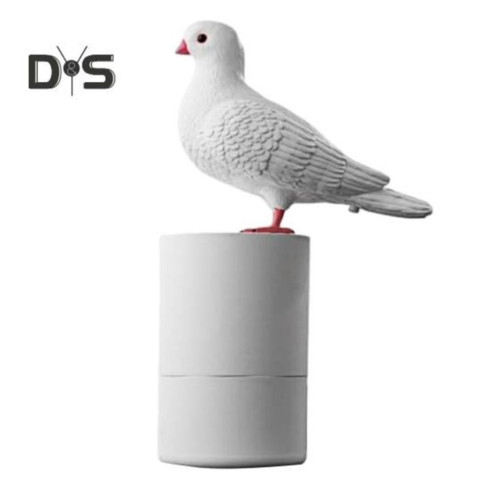 (white) Automatic Induction Soap Dispenser Pigeon Bird-shaped Foam Soap Dispenser Touchless Hand Sanitizer Dispenser