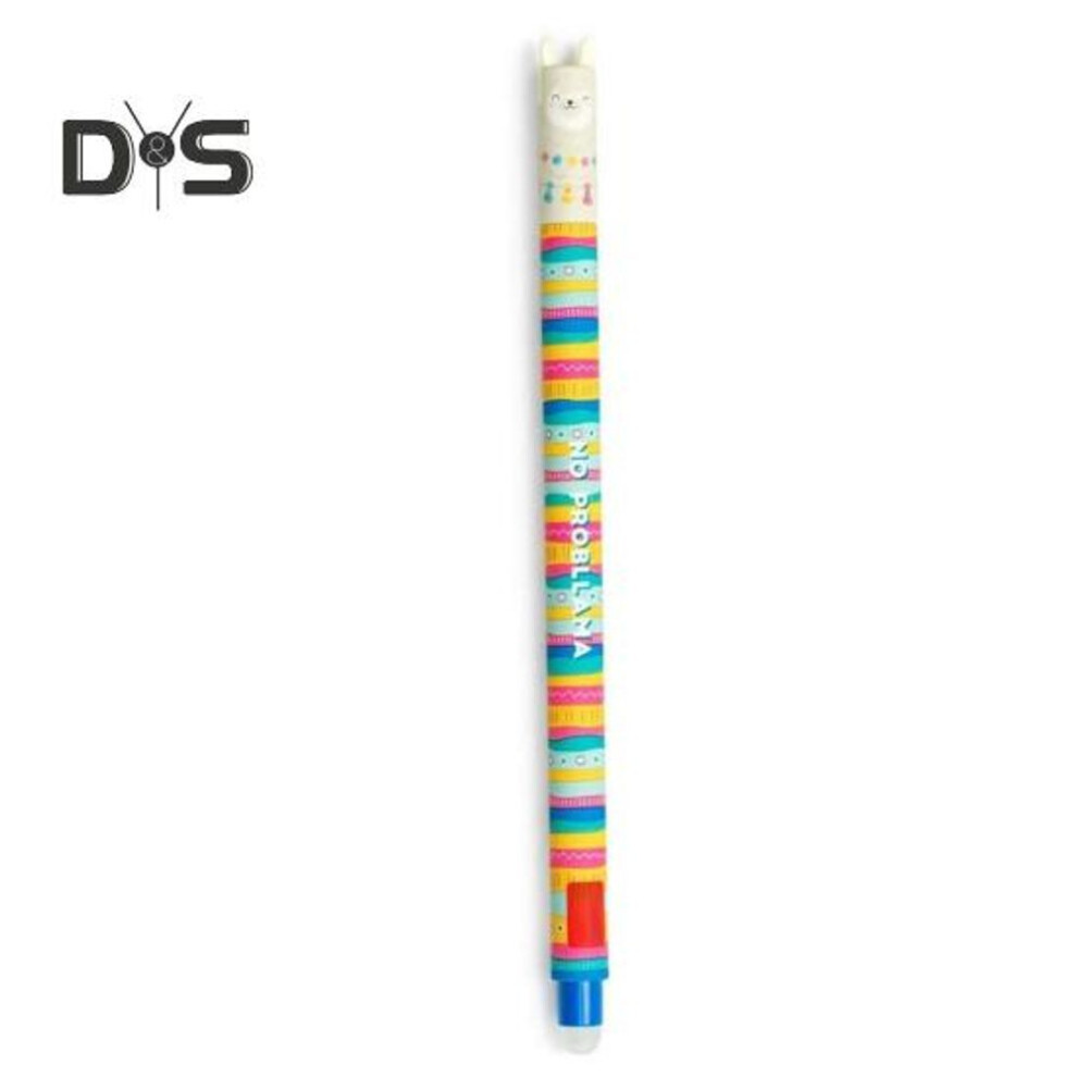 (as the picture, B) 1/4Pcs Erasable Gel Pens with 0.7mm Lead Core Cartoon Animal Shape Smooth Writing Temperature Sensitive Ink Erasable Neutral Pens