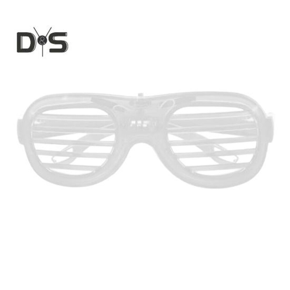 (as the picture, E) Kids Glow-in-the-dark Glasses 3 Light Modes Light-up Frames Battery-powered Heart Shape Cosplay Birthday Party Photo Prop Led Glasses